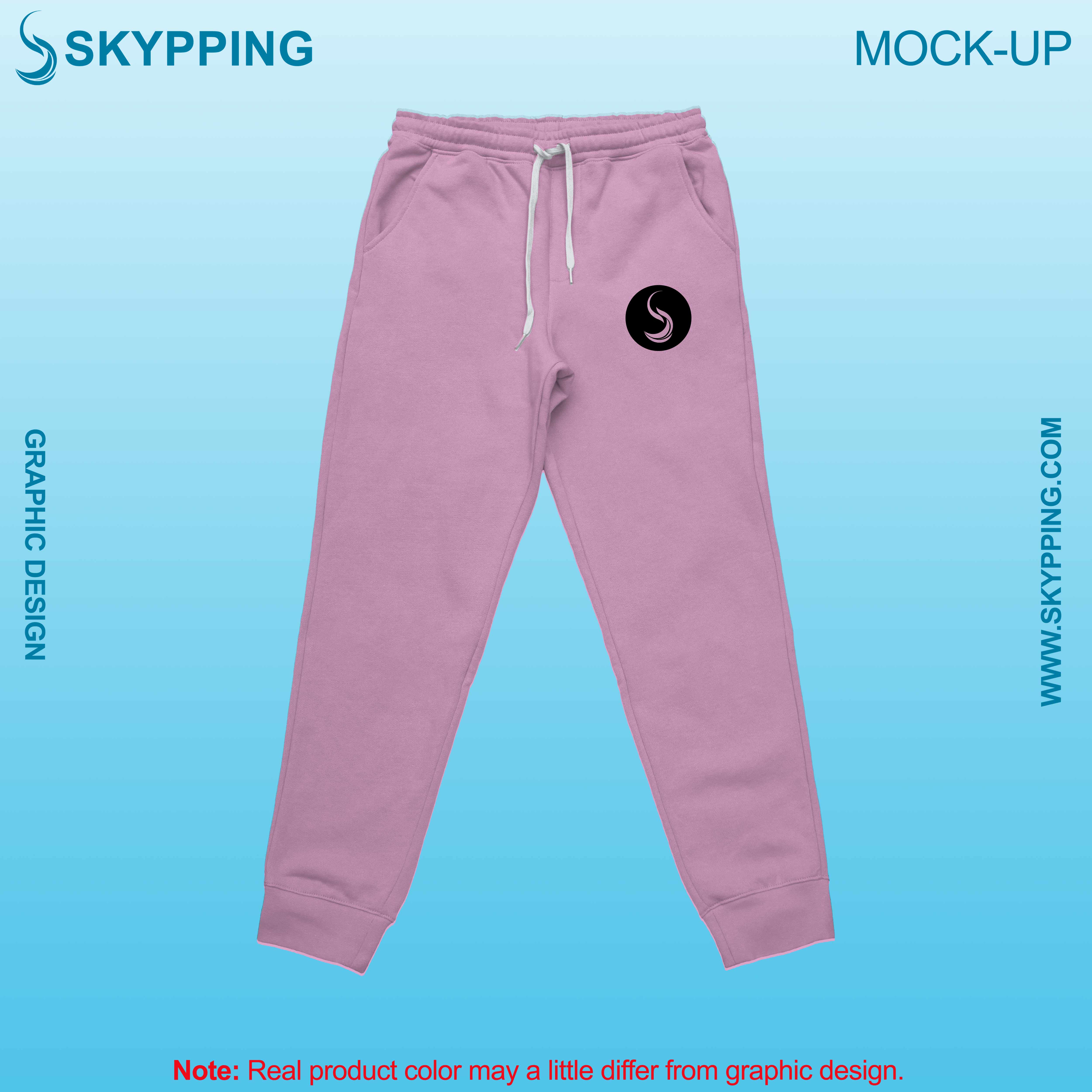 Sweatpant with Crossed Pocket and Ribbed Bottom